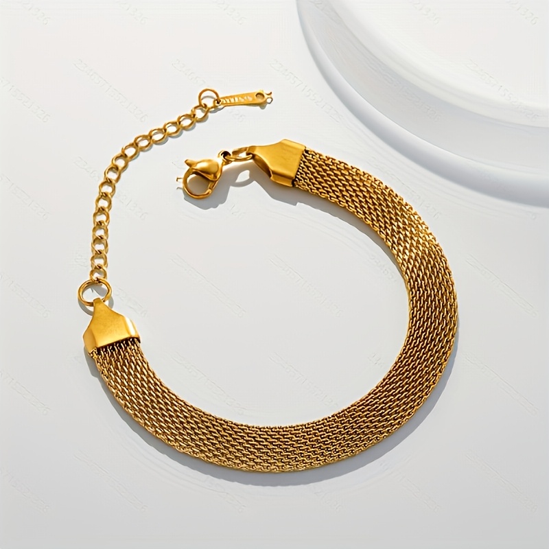 Fashionable 304 Stainless Stee - Mesh Strap Metal のレビューと価格