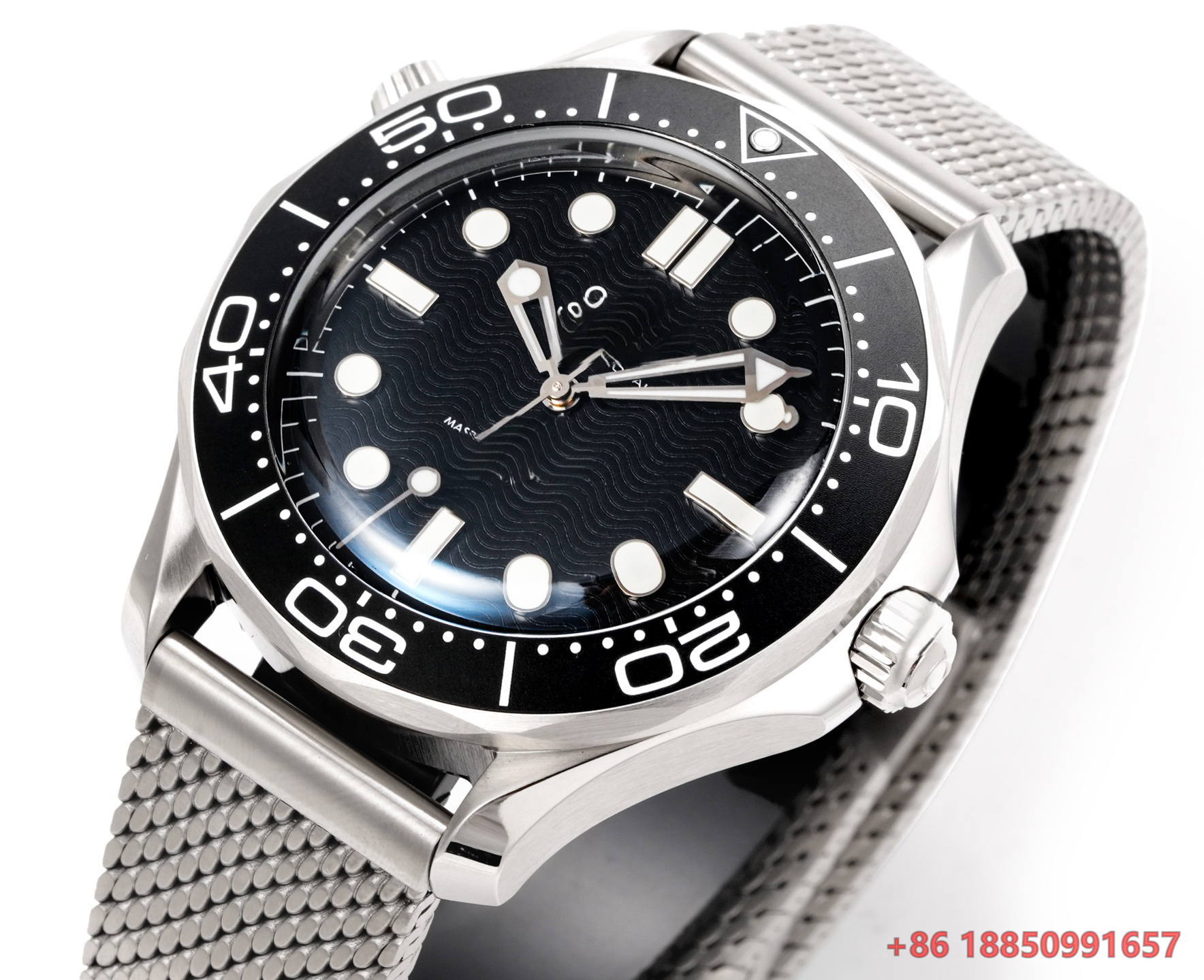 42mm Diver Style Automatic Mec - Rubber Strap Diver のレビューと価格