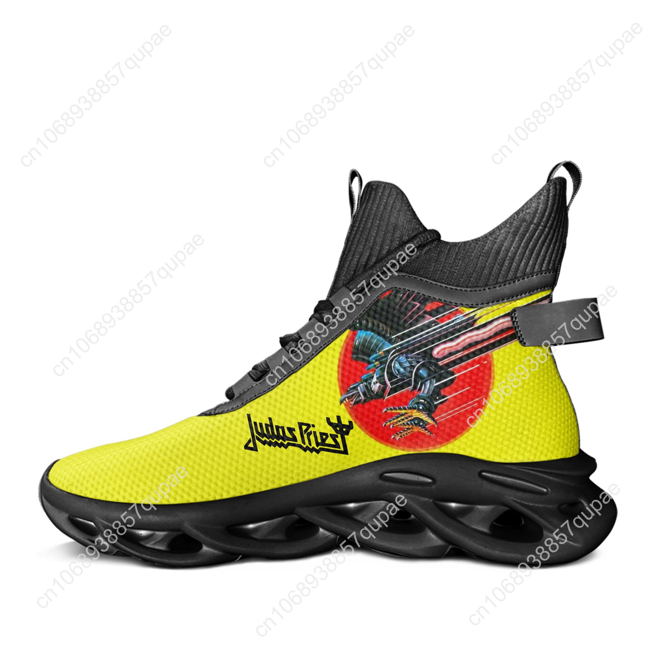 Judas Priest High Top Flats Sn - Mesh Strap Metal のレビューと価格