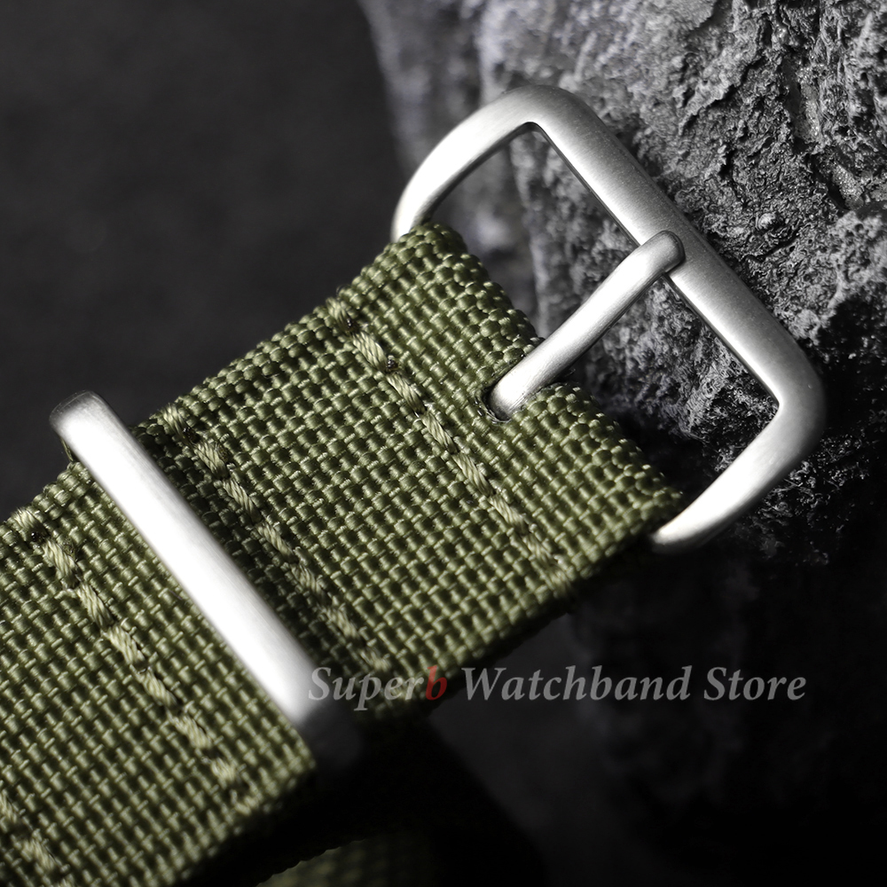18mm 19mm 20mm 22mm New Ribbed - Canvas Strap Watch のレビューと価格