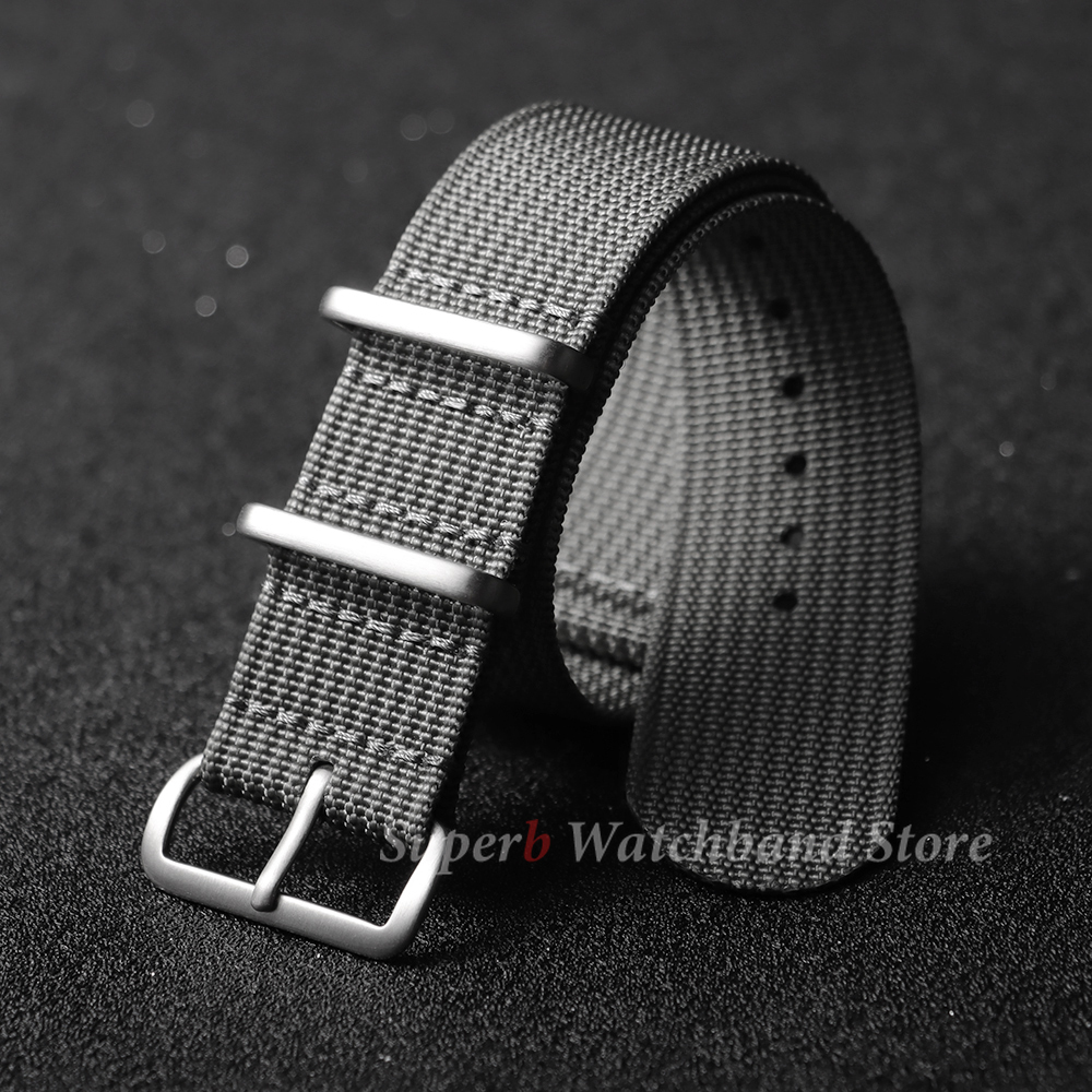 18mm 19mm 20mm 22mm New Ribbed - Canvas Strap Watch のレビューと価格