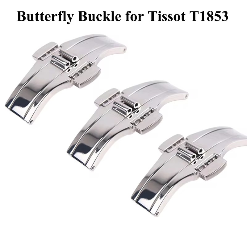 for Tissot T1853 Watch Band Bu - Butterfly Clasp Deployant のレビューと価格