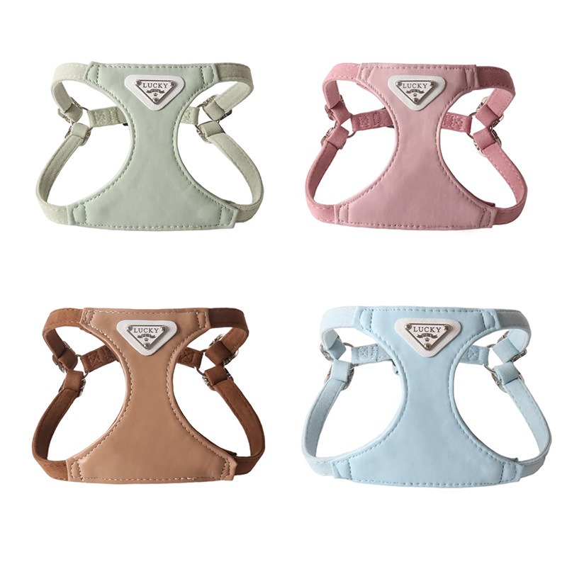 Macaron Chest Harness PU Vest  - Leather Strap Quick Release のレビューと価格