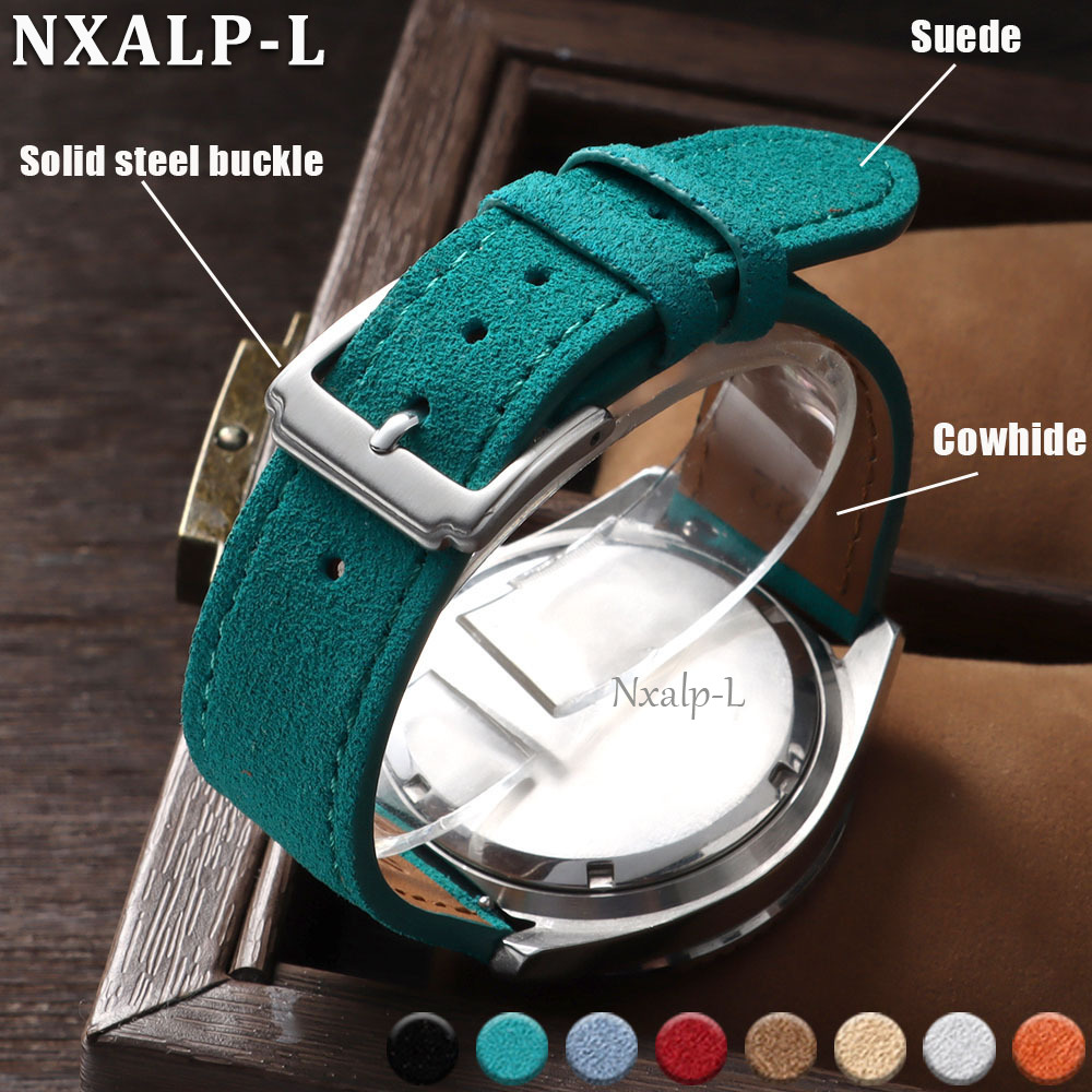 Durable Suede Cowhide Watch St - Suede Strap Watch のレビューと価格