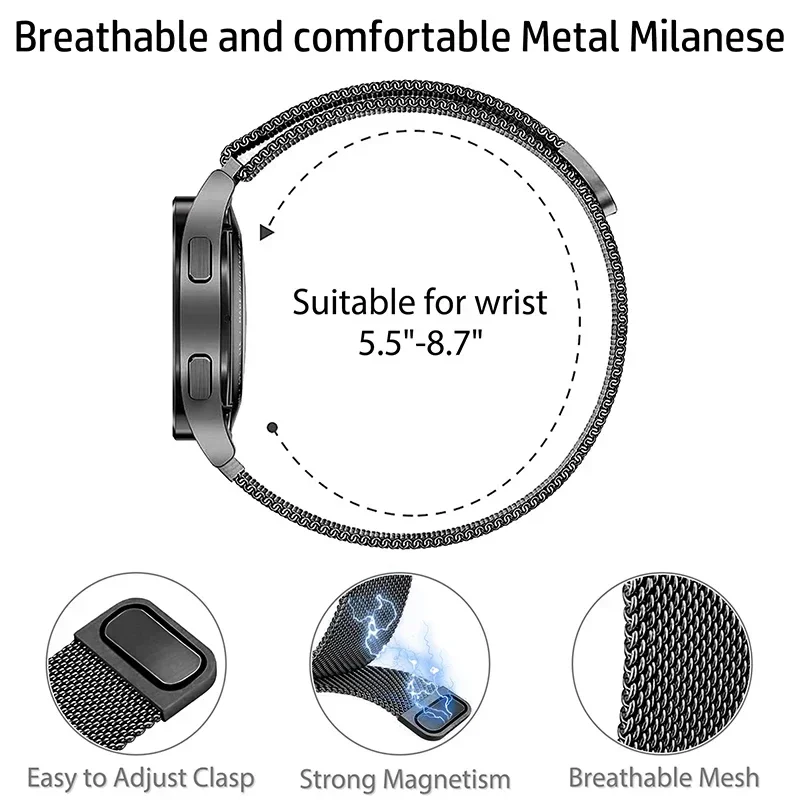 Milanese Loop For Samsung Gala - Milanese Loop Magnetic のレビューと価格