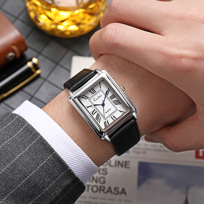 New Fashion Luxury Designer Re - Leather Watch Band Men のレビューと価格