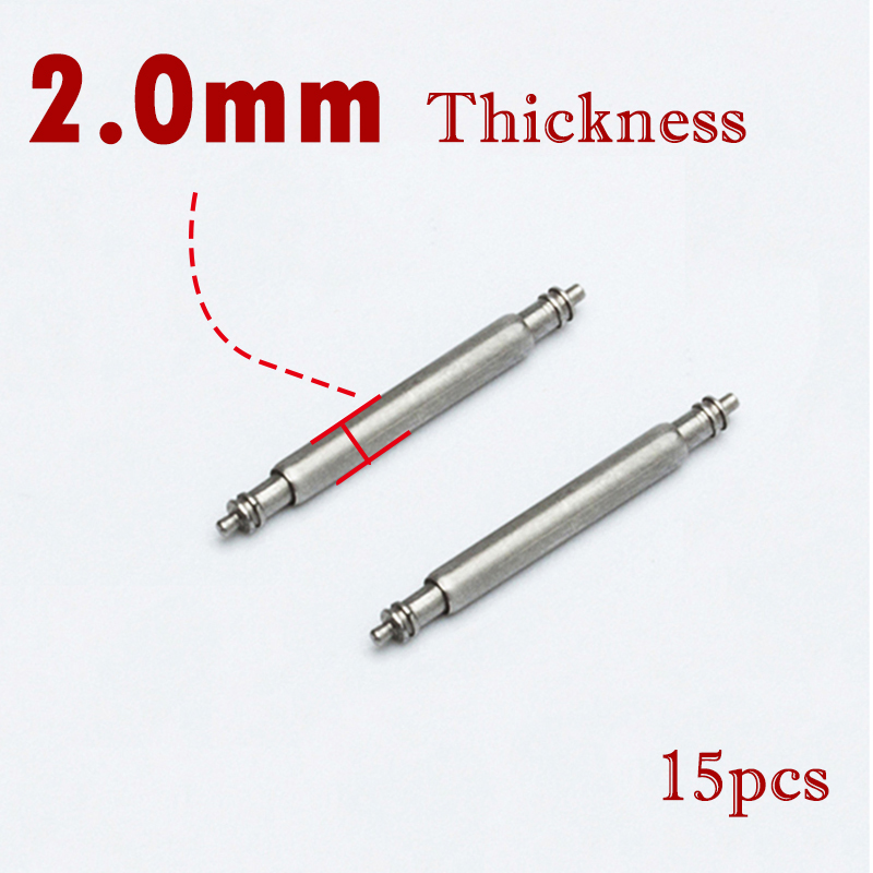 15pcs Watch Band Pin 2.0mm Dia - Spring Bar Tool Set のレビューと価格