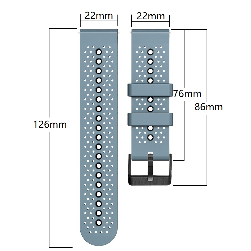 22mm Silicone Band For COROS P - Silicone Watch Band 22Mm のレビューと価格