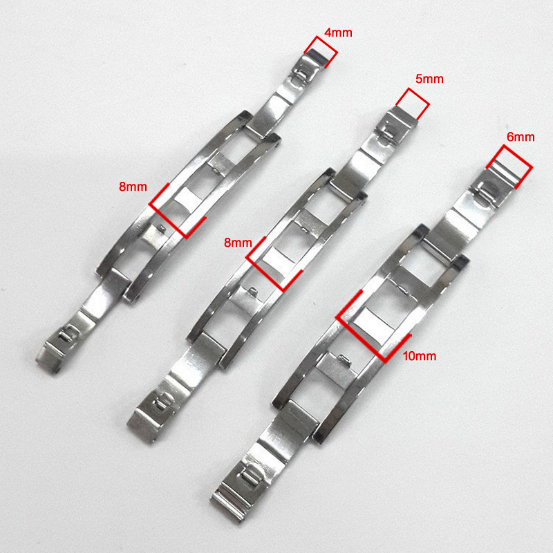 Stainless Steel Watch Band Dep - Butterfly Clasp Deployant のレビューと価格