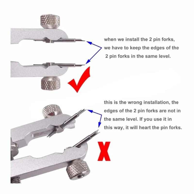 Aluminum Alloy Watch Band Remo - Spring Bar Tool Set のレビューと価格