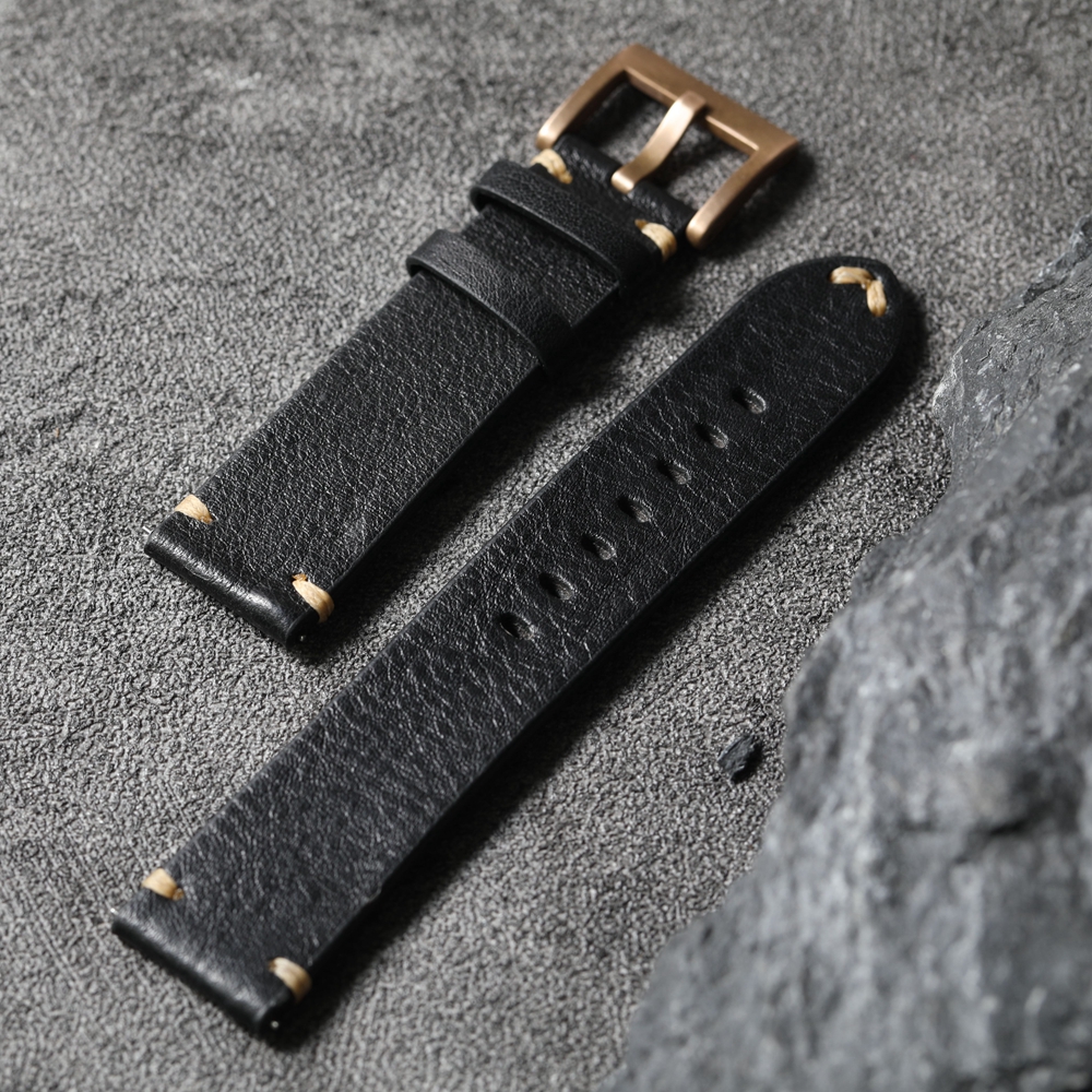Handmade Top Layer Cowhide Str - Canvas Strap Watch のレビューと価格