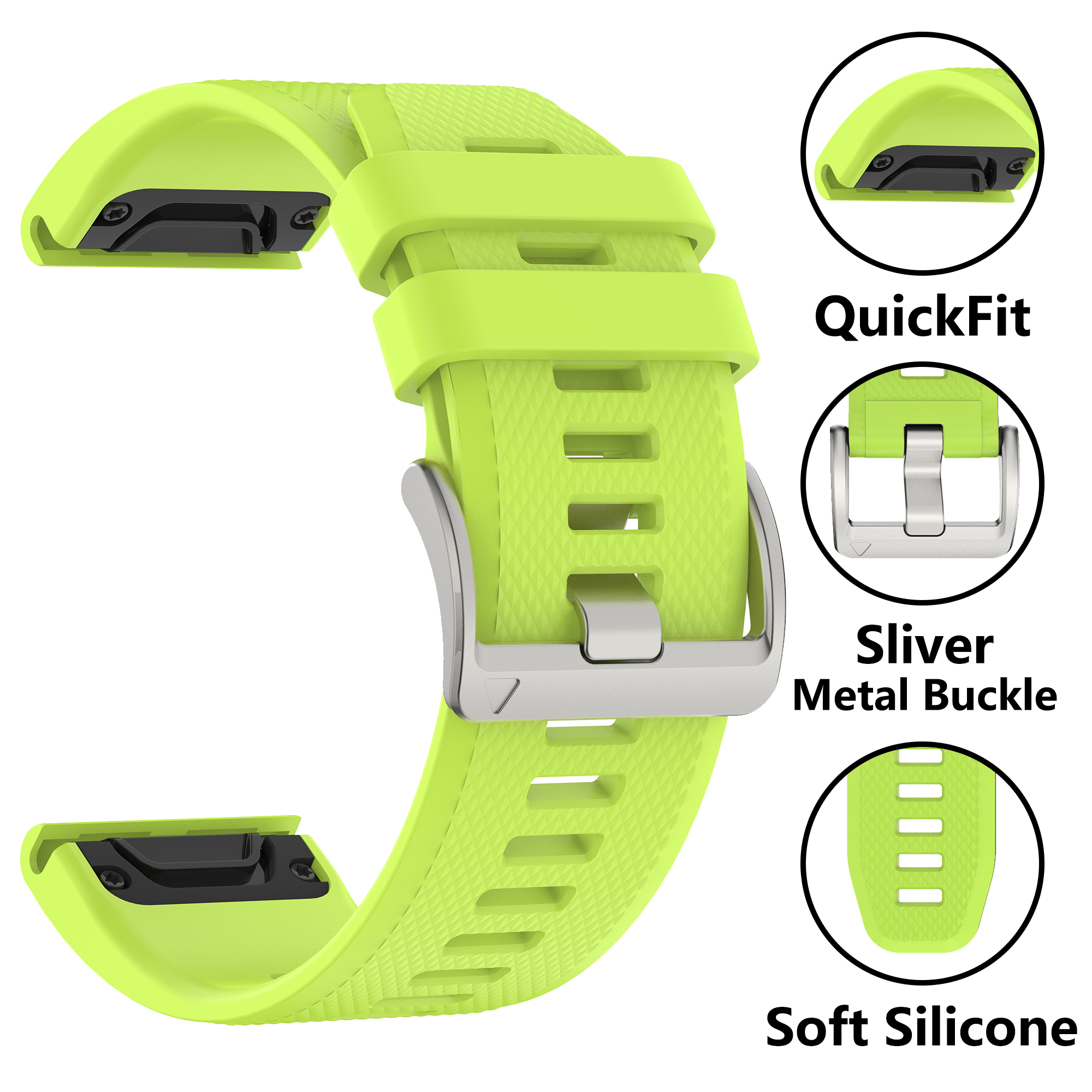 Silicone QuickFit 22 26mm Watc - Rubber Strap Diver のレビューと価格