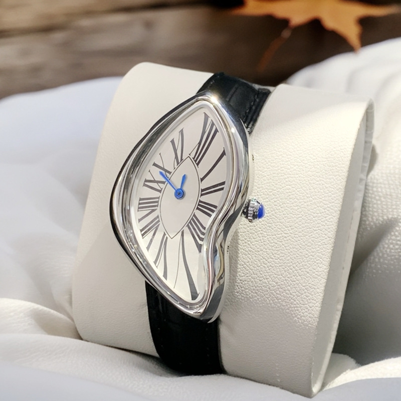 Medieval alien watches melt an - Leather Watch Band Men のレビューと価格