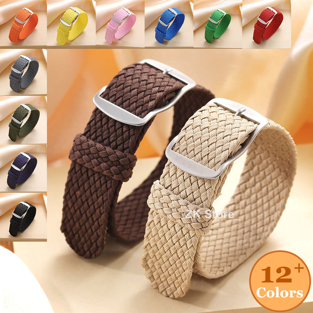 Fabric Woven Nylon Watch Band  - Perlon Strap Woven のレビューと価格