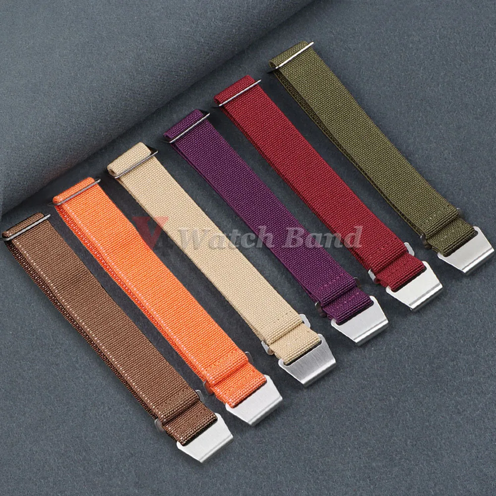 Elastic Watch Strap 60s French - Parachute Strap Elastic のレビューと価格