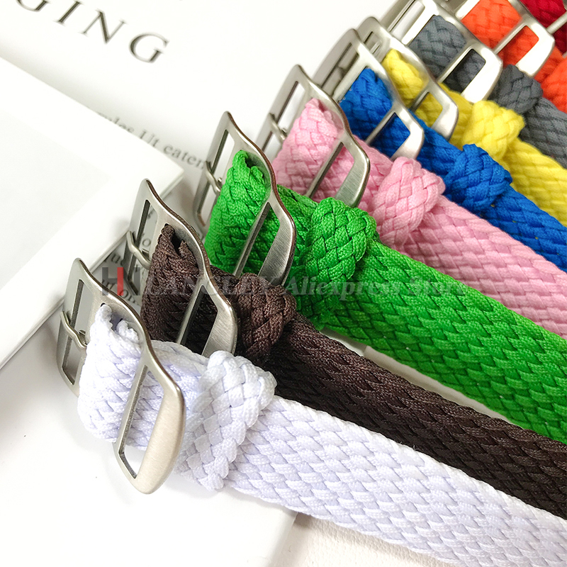 Fabric Woven Nylon Watch Band  - Perlon Strap Woven のレビューと価格