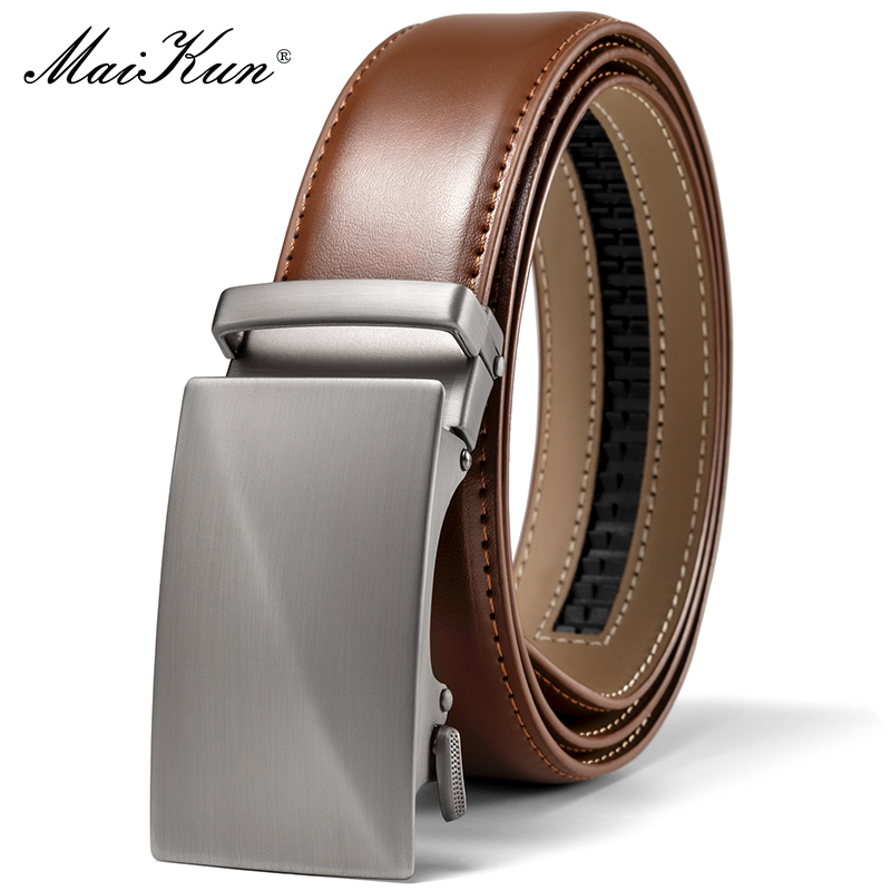 Maikun Brown Leather Ratchet B - Leather Strap Quick Release のレビューと価格