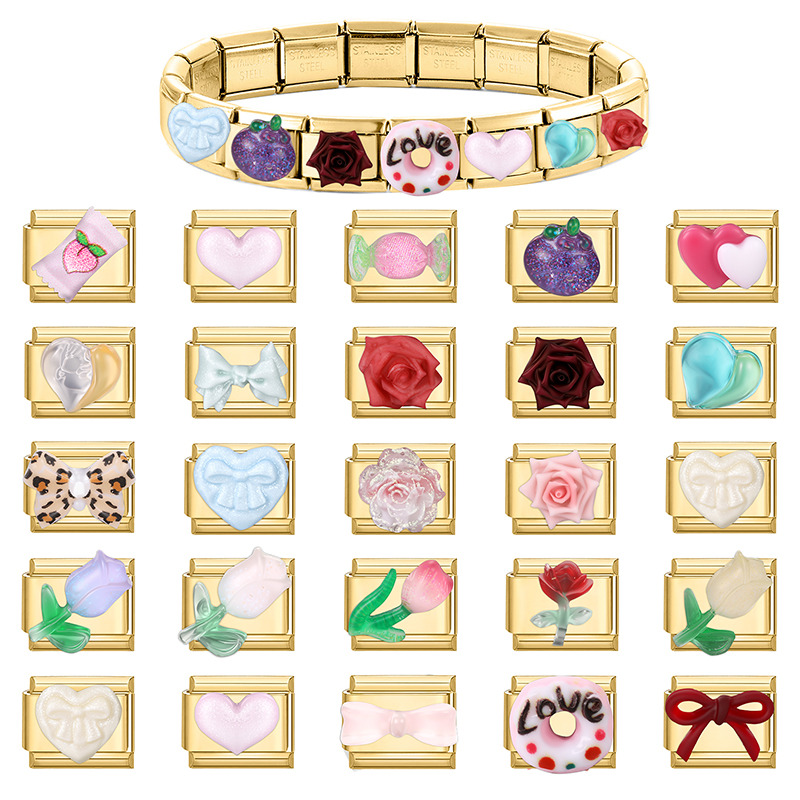 New Vintage Glitter Sun Flower - Butterfly Clasp Deployant のレビューと価格