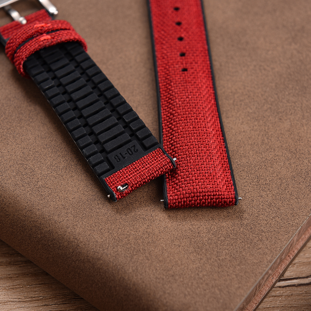 New Design Sailcloth Rubber St - Canvas Strap Watch のレビューと価格