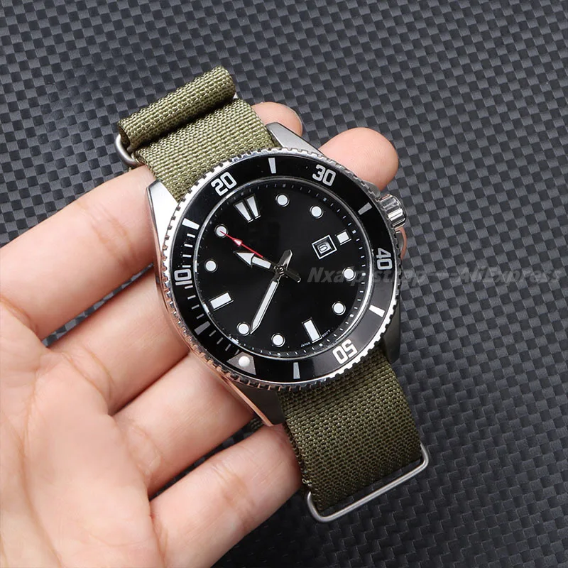 Ribbed Nylon Watch Strap 18mm  - Nato Strap Nylon のレビューと価格