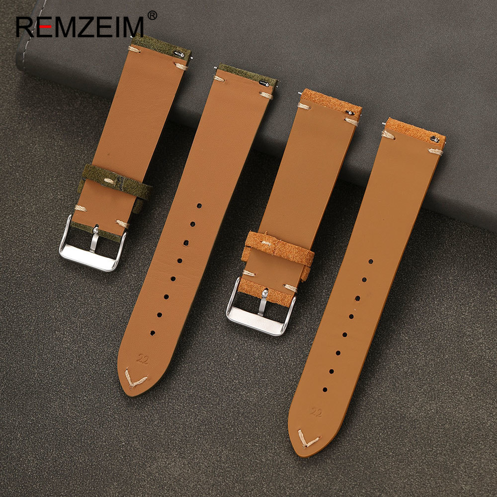 Unisex Suede Leather Watch Bel - Suede Strap Watch のレビューと価格