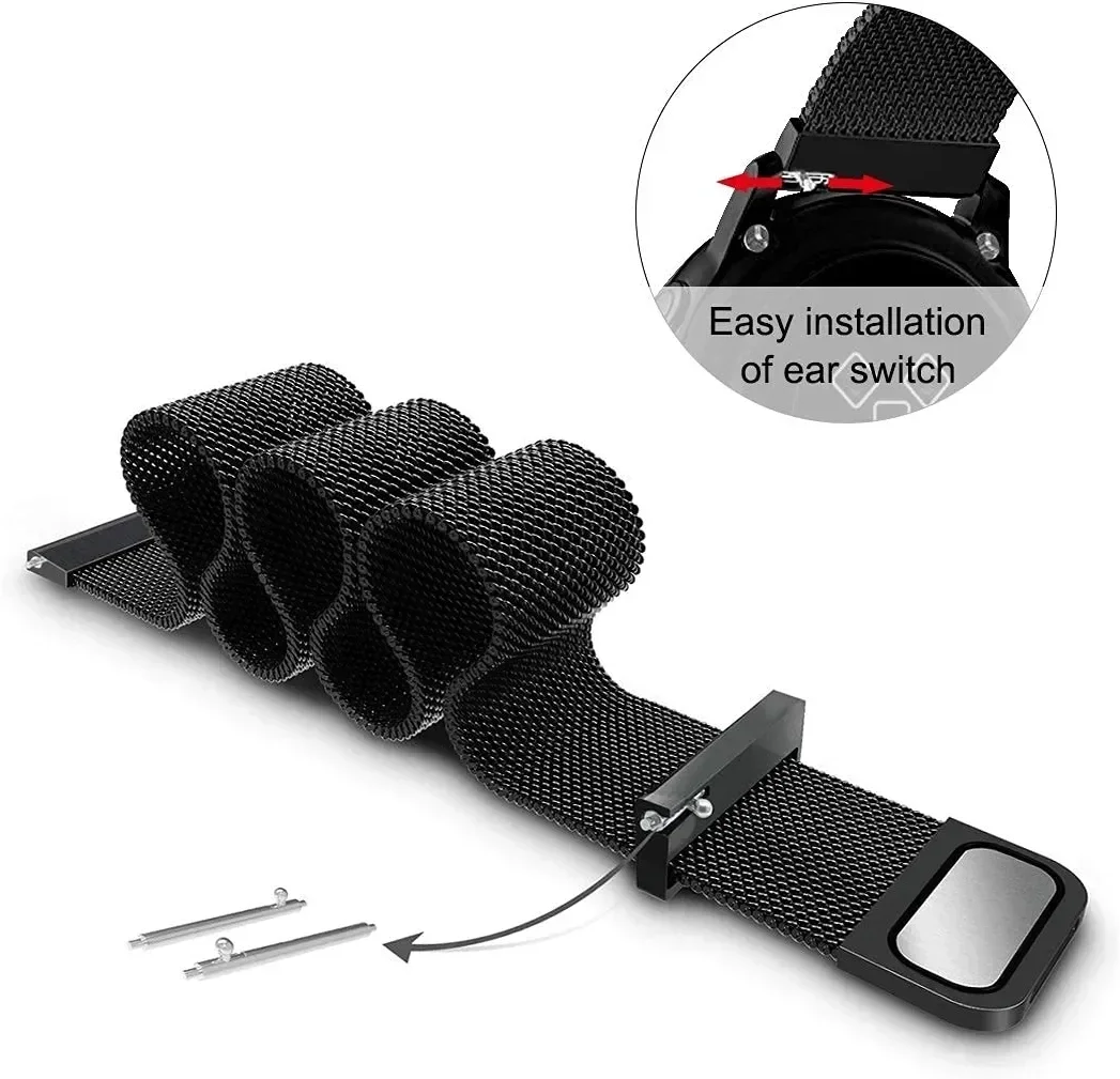 18mm Magnetic Milanese Bracele - Milanese Loop Magnetic のレビューと価格