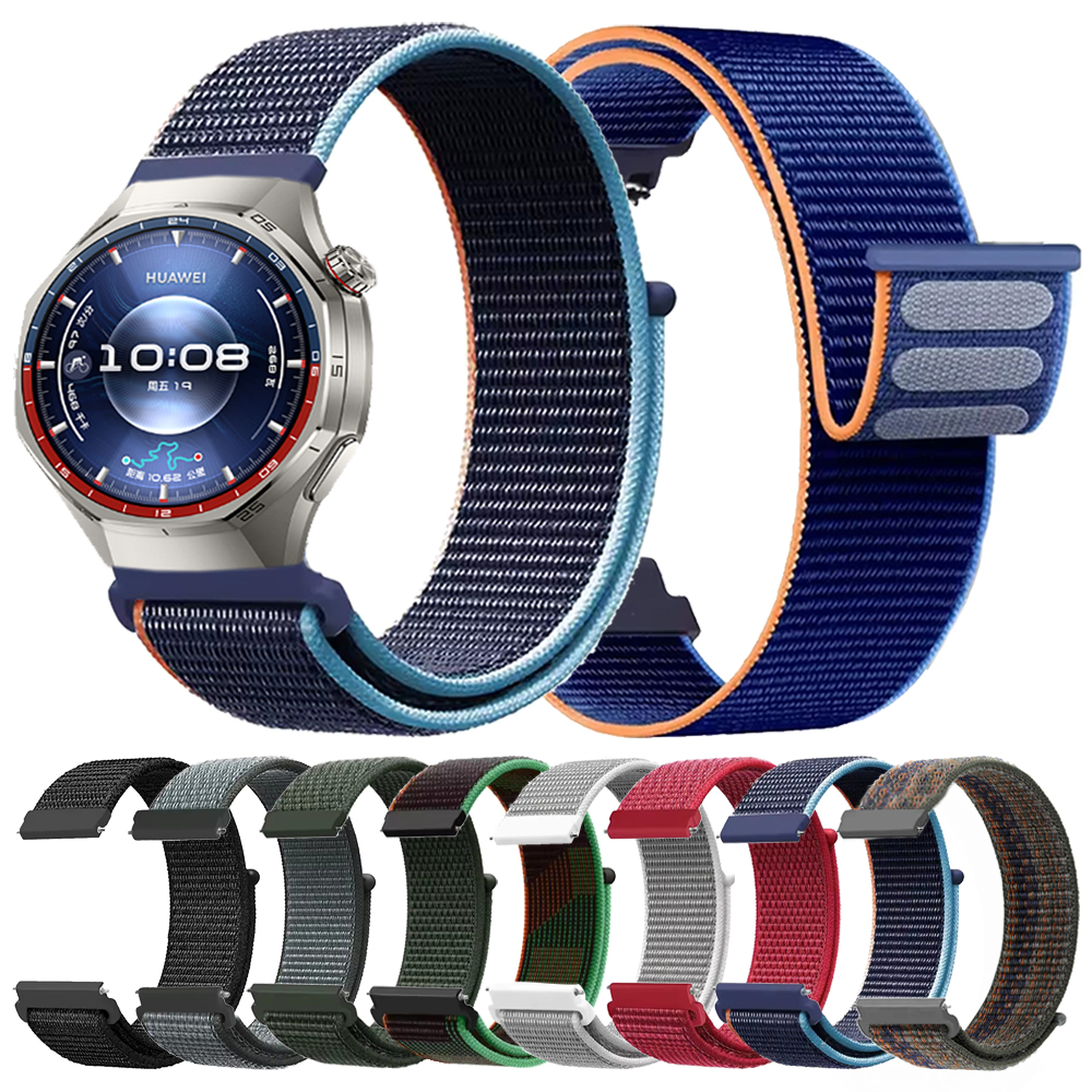Nylon Loop Watchband For HUAWE - Sport Loop Velcro のレビューと価格