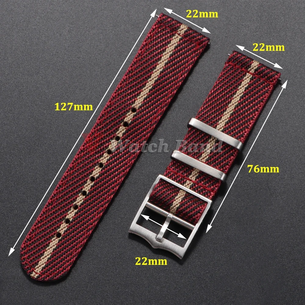 20 22mm Nylon Strap for Tudor  - Nato Strap Nylon のレビューと価格