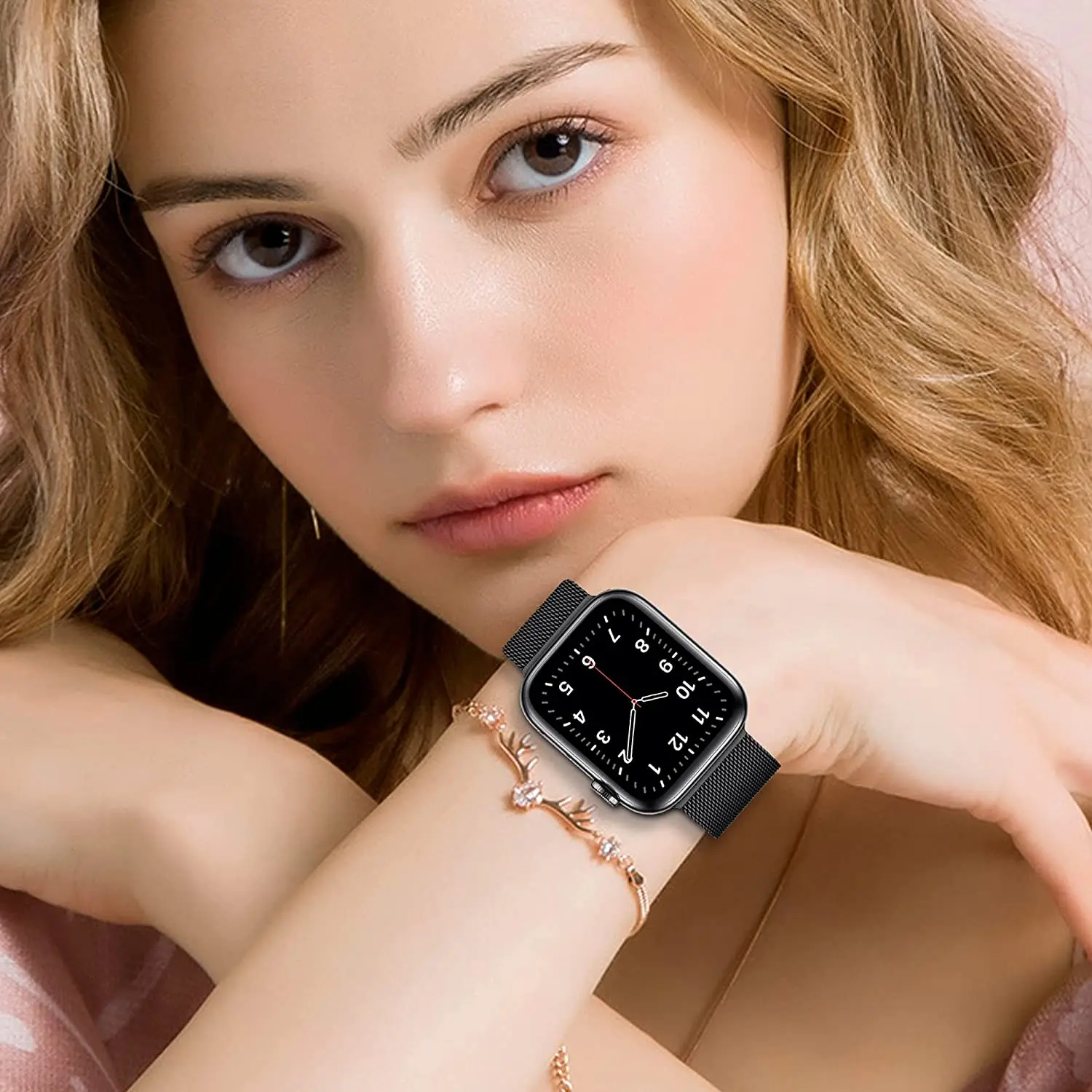Milanese Loop Band for Apple w - Milanese Loop Magnetic のレビューと価格
