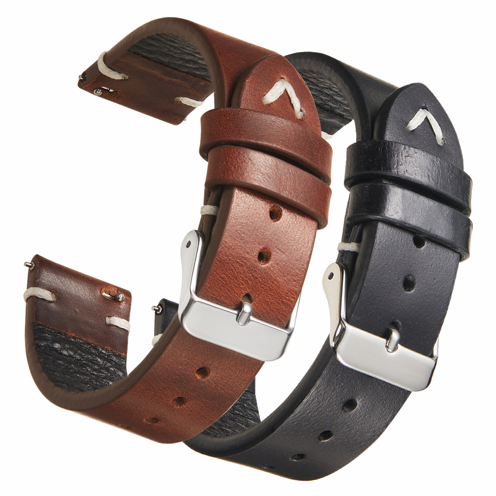 Vintage Genuine 18mm 19mm 20mm - Suede Strap Watch のレビューと価格