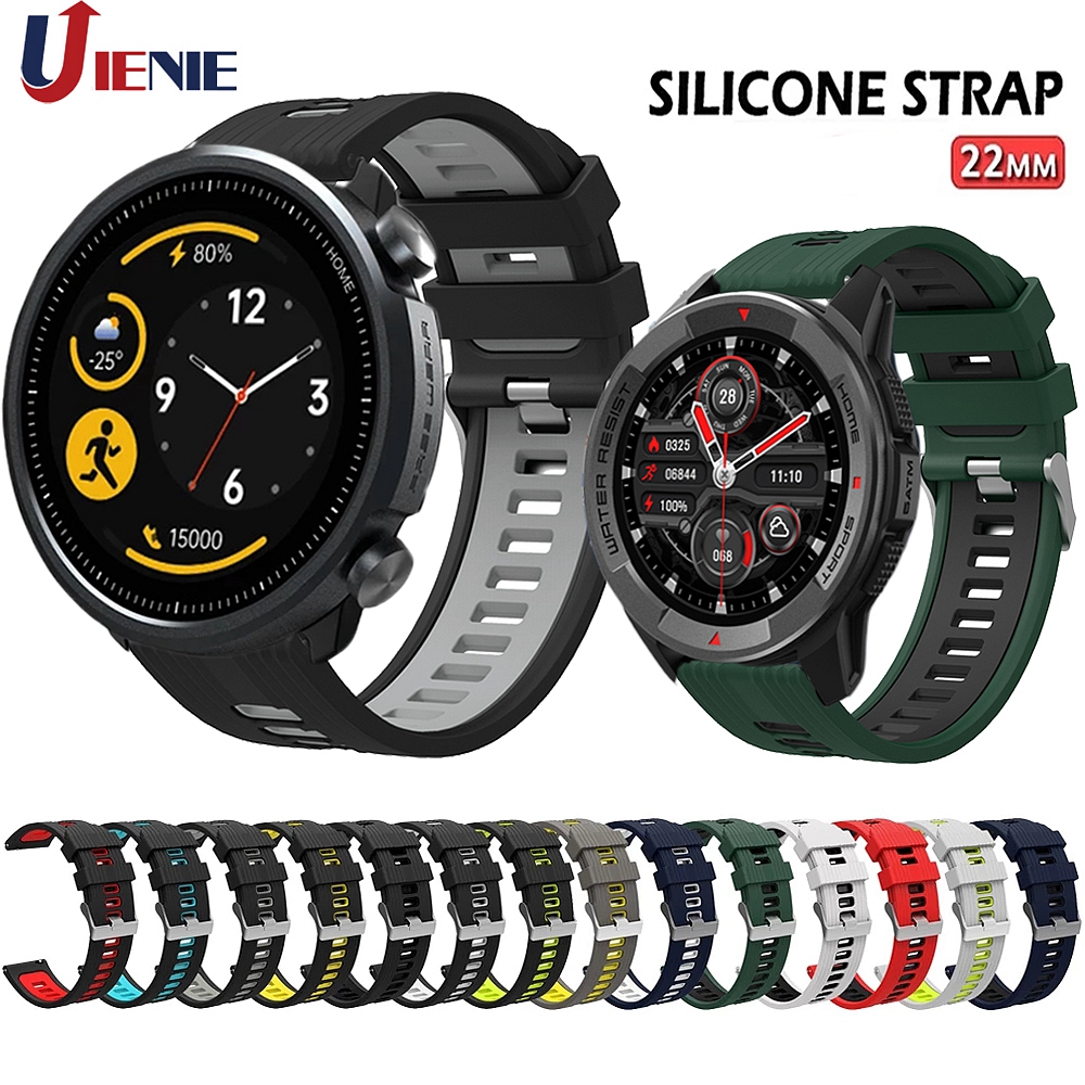 22mm Soft Silicone Watchband f - Silicone Watch Band 22Mm のレビューと価格
