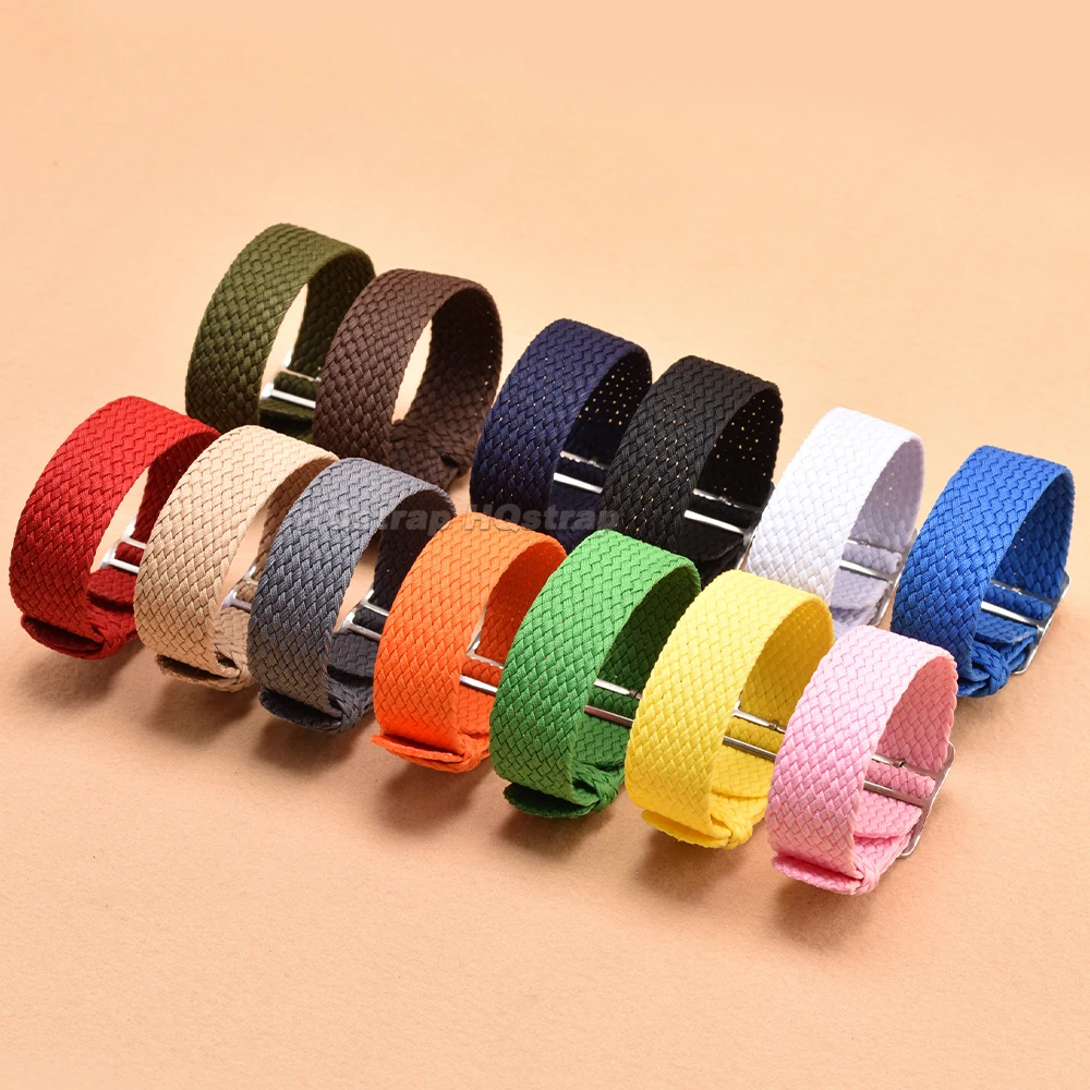 Woven Nylon Watch Strap 14mm 1 - Perlon Strap Woven のレビューと価格