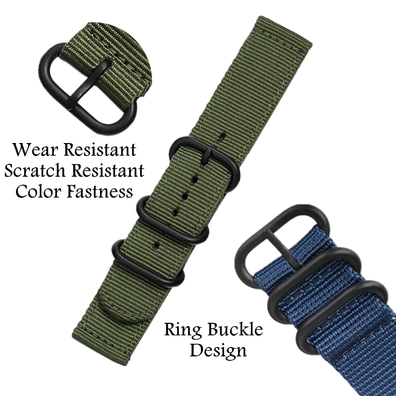 20mm 22 mm Canvas Sport Nylon  - Canvas Strap Watch のレビューと価格