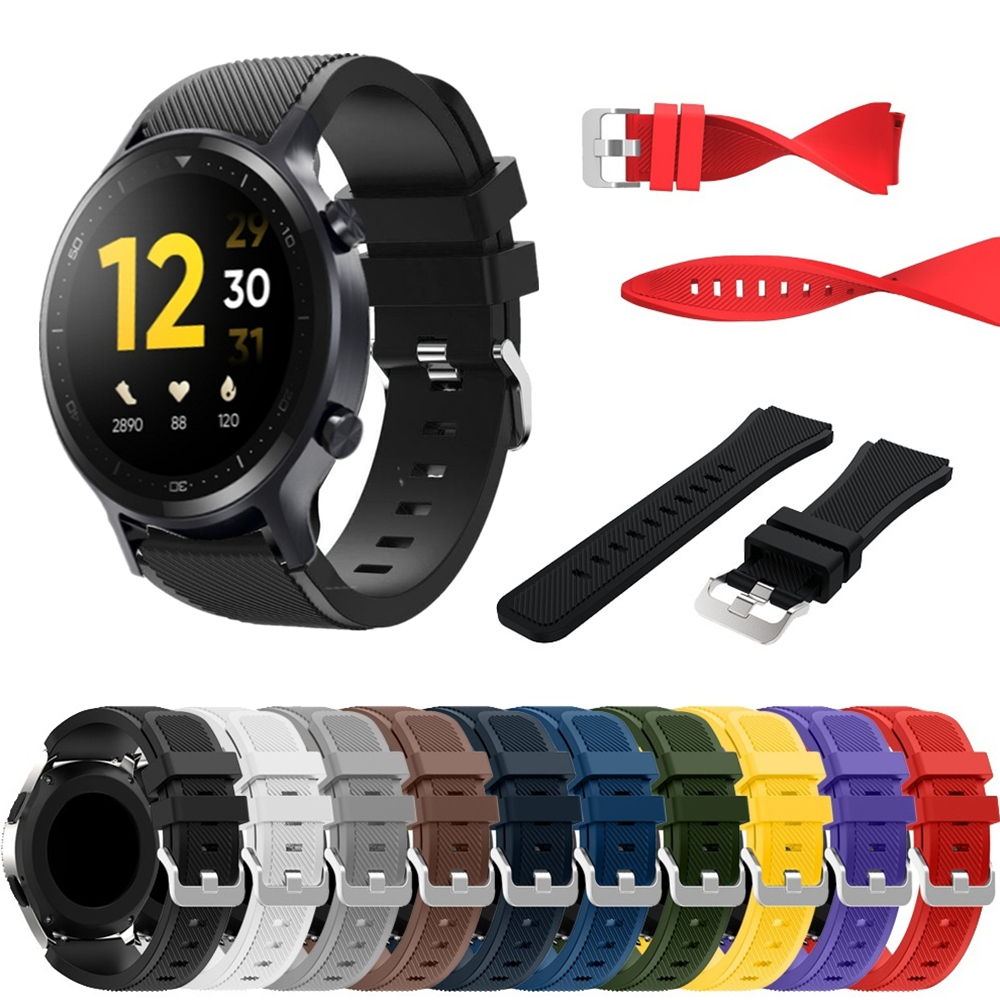 22mm Silicone Strap For Realme - Silicone Watch Band 22Mm のレビューと価格