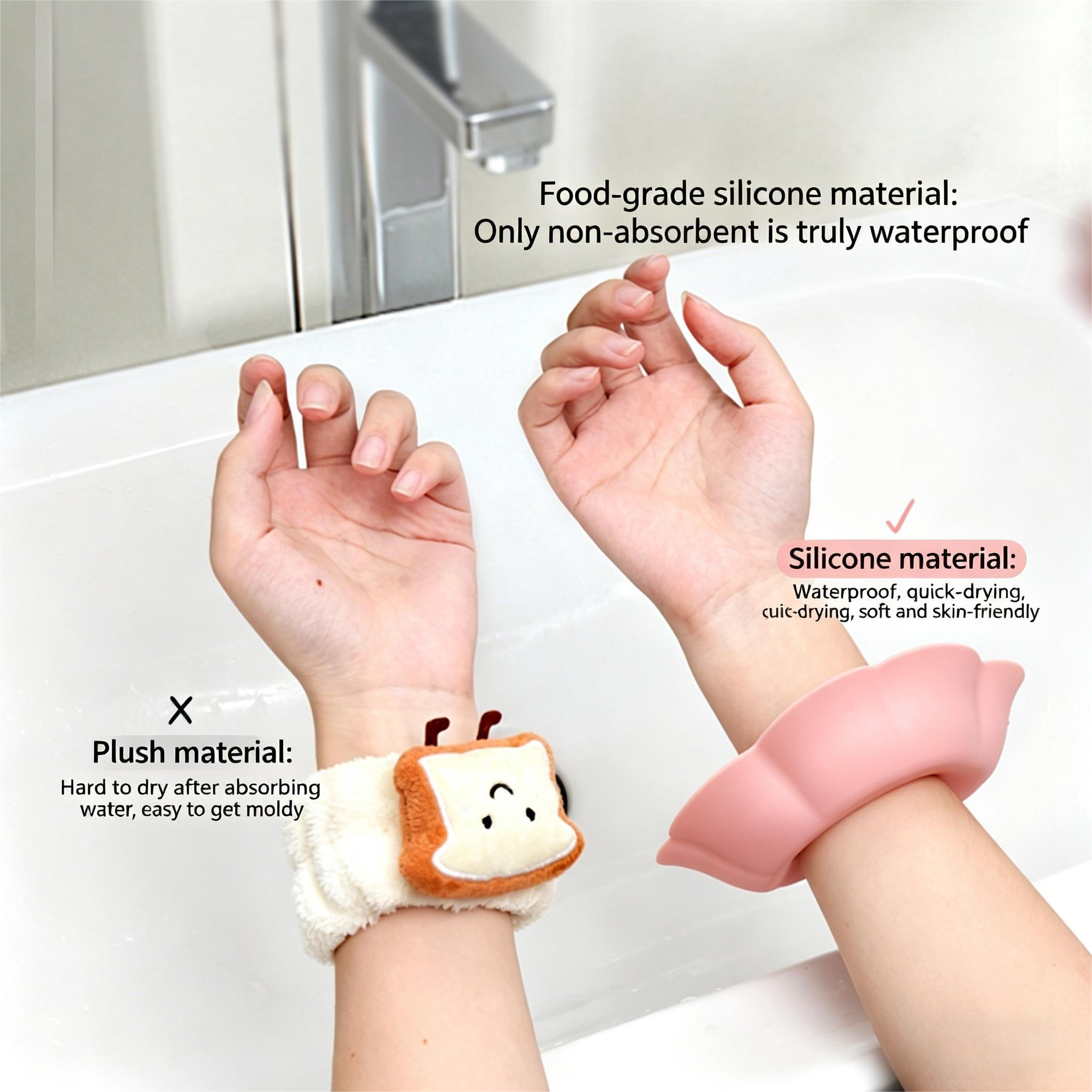 2Pcs Women Silicone Face Wash  - Silicone Band Women のレビューと価格