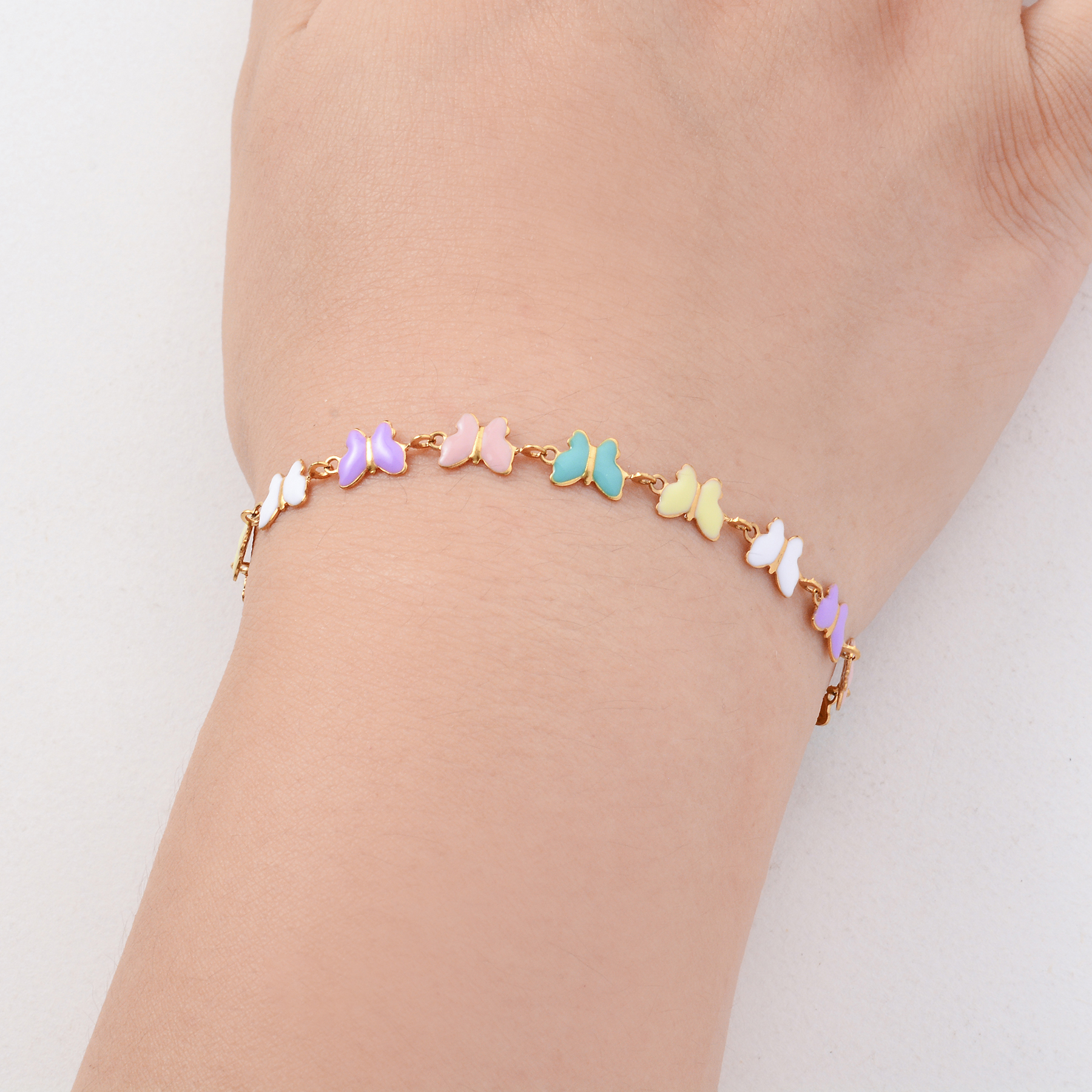 1Pcs Stainless Steel For Women - Butterfly Clasp Deployant のレビューと価格