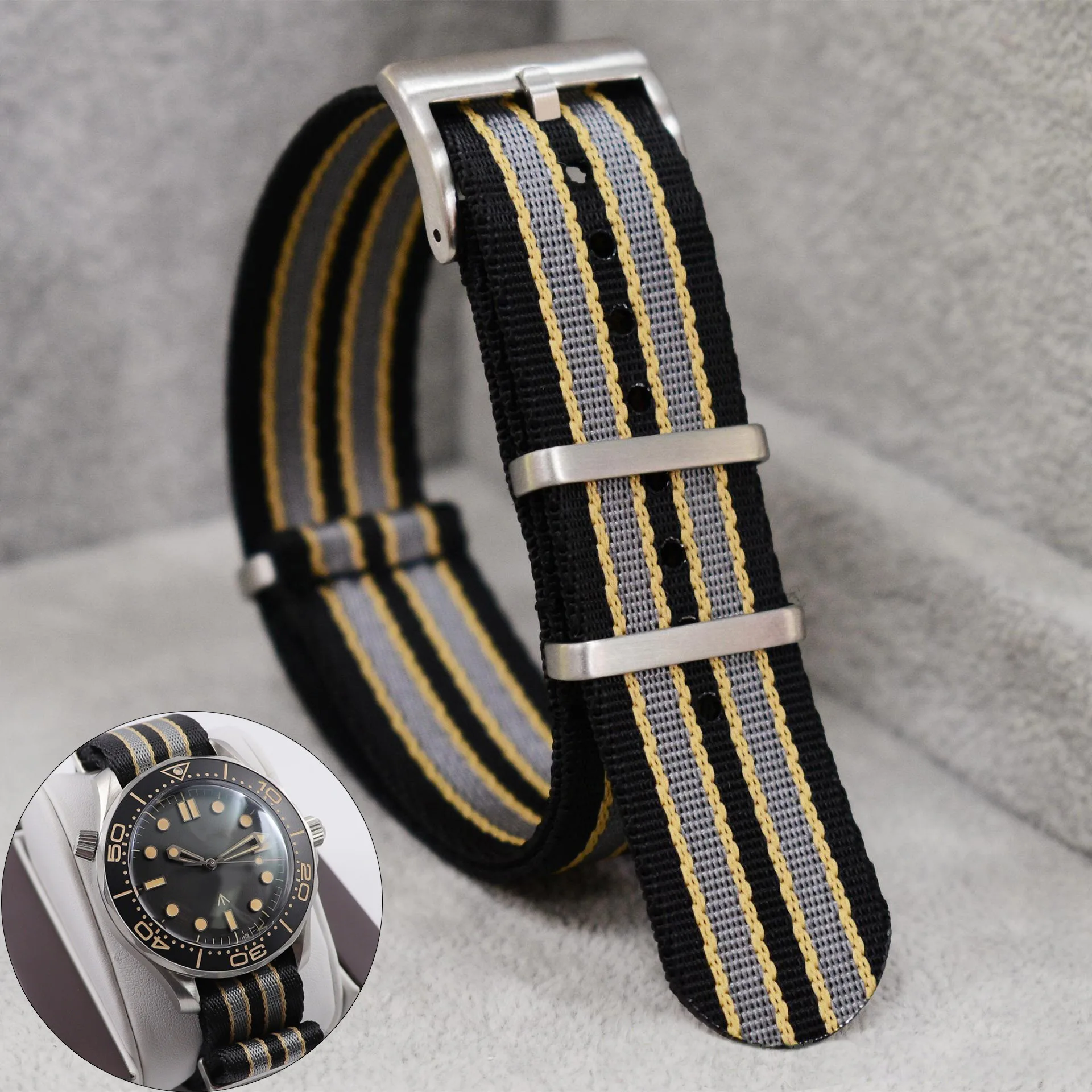 20mm Nylon Watch Strap for Ome - Nato Strap Nylon のレビューと価格