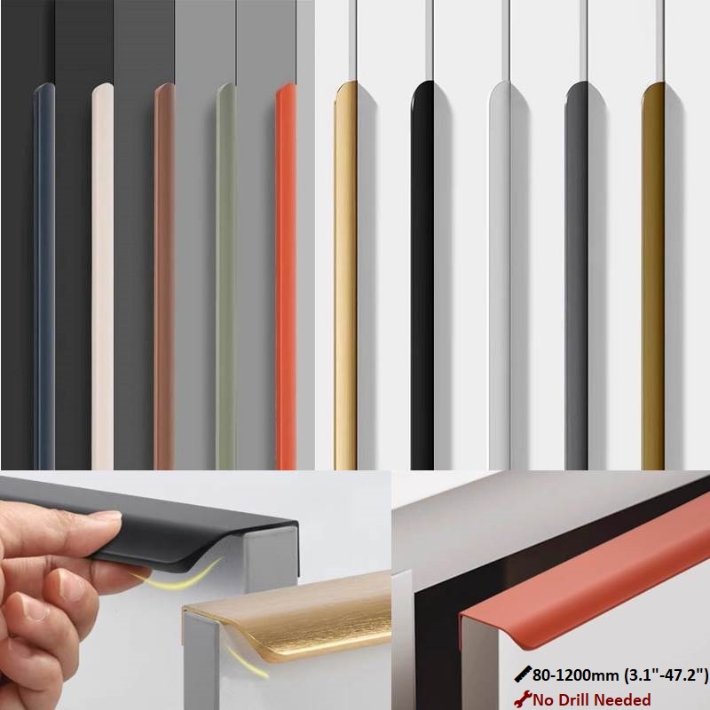80mm-1200mm Invisible Aluminum - Curved Spring Bar のレビューと価格